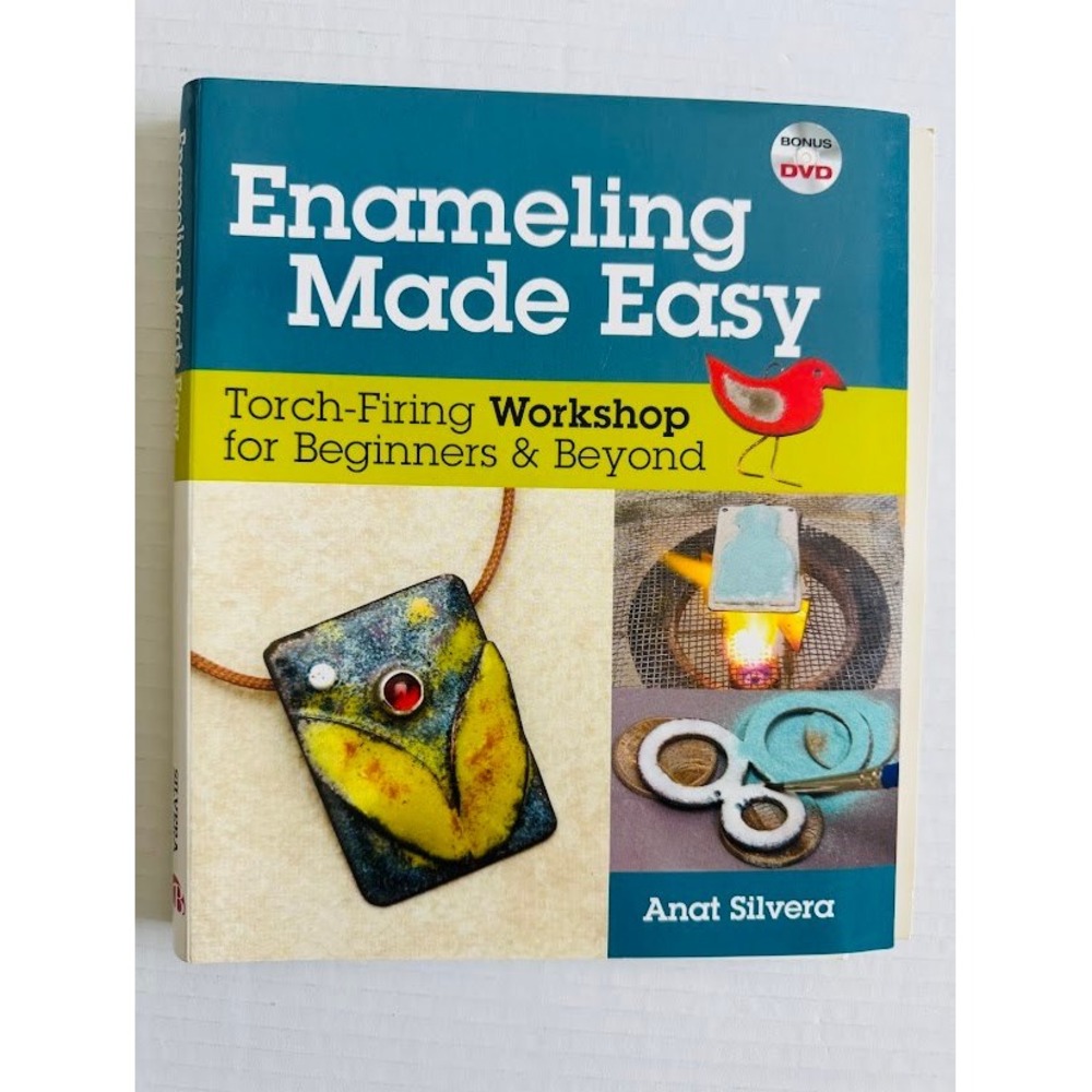 Enameling Made Easy Anat Silvera Torch Firing Workshop Beginners Book & DVD